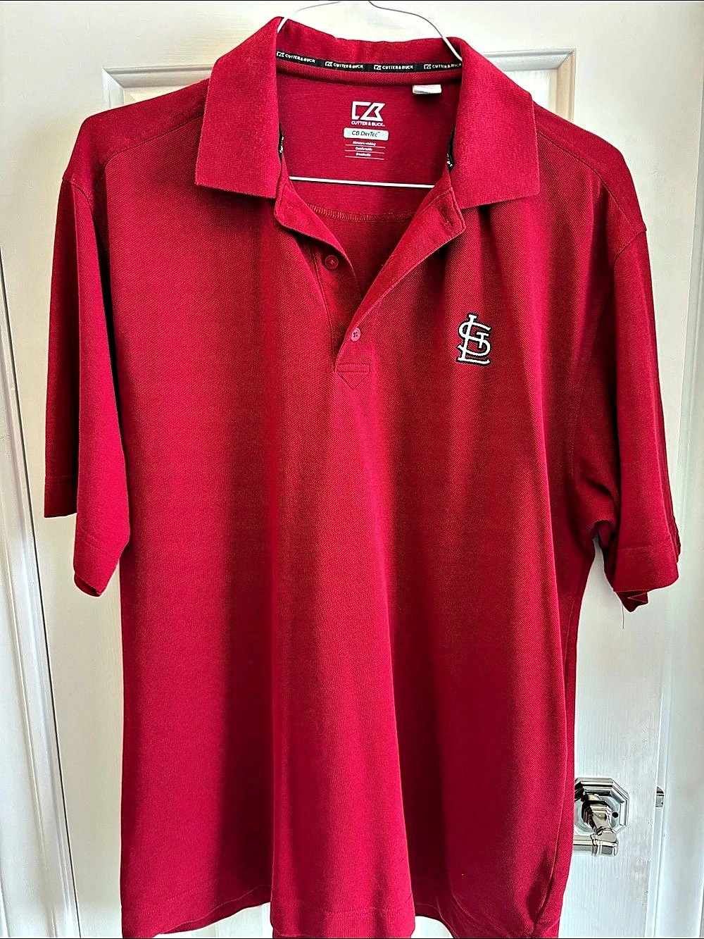 Cutter & Buck CB DryTec polo Men's Red Size Large